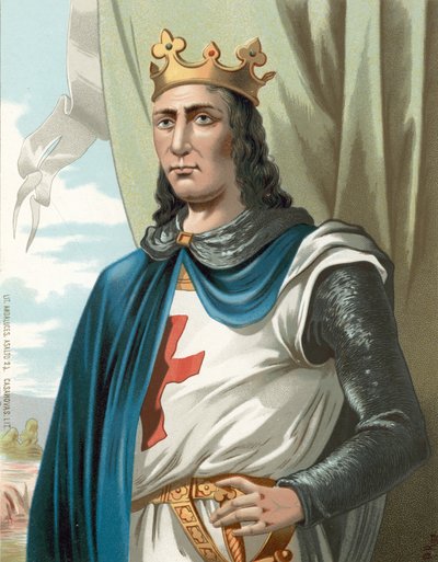 Kong Louis IX av Frankrike, eller Saint Louis av Spanish School