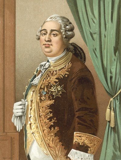 Kong Ludvig XVI av Frankrike av Spanish School
