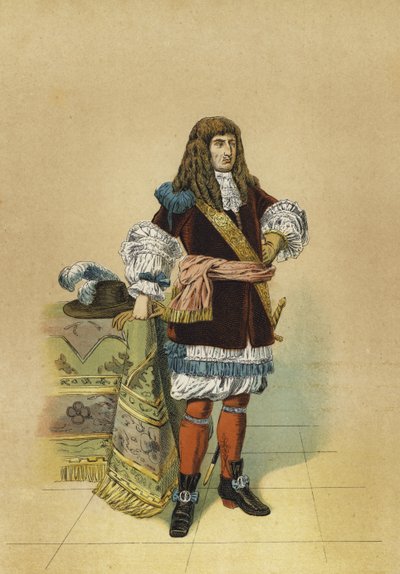 Ludvig XIV, konge av Frankrike, 1680 av Spanish School