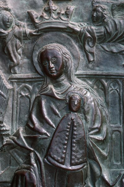 Madonna and Child (bronse) (detalj av 249964) av Spanish School