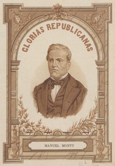 Manuel Montt , chilensk statsmann og lærd av Spanish School