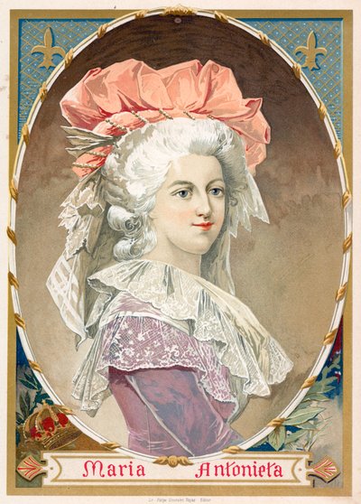Marie Antoinette av Spanish School