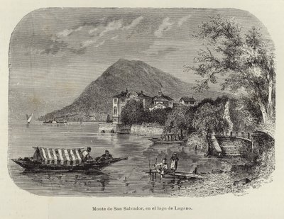 Monte San Salvatore ved Luganosjøen av Spanish School