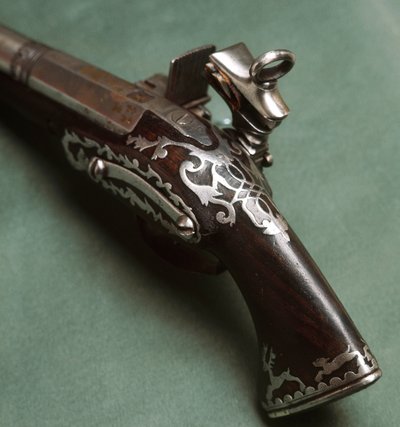 Gammel pistol av Spanish School