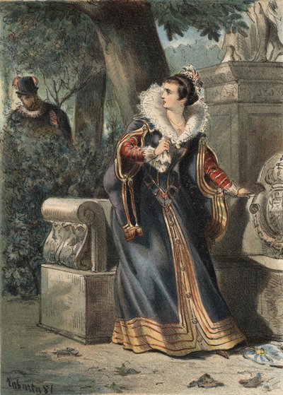 Philip II of Spain (1527-1598) and Princess D