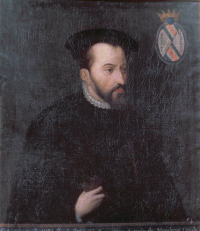 Portrett av Antonio de Mendoza, ca. 1534 (olje på lerret) av Spanish School