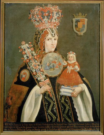 Sor Juana Ines de la Cruz, meksikansk poetinne av Spanish School
