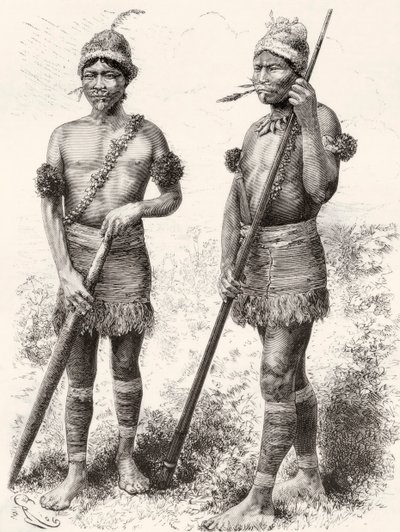 Søramerikanske Carijona-indianere av Spanish School