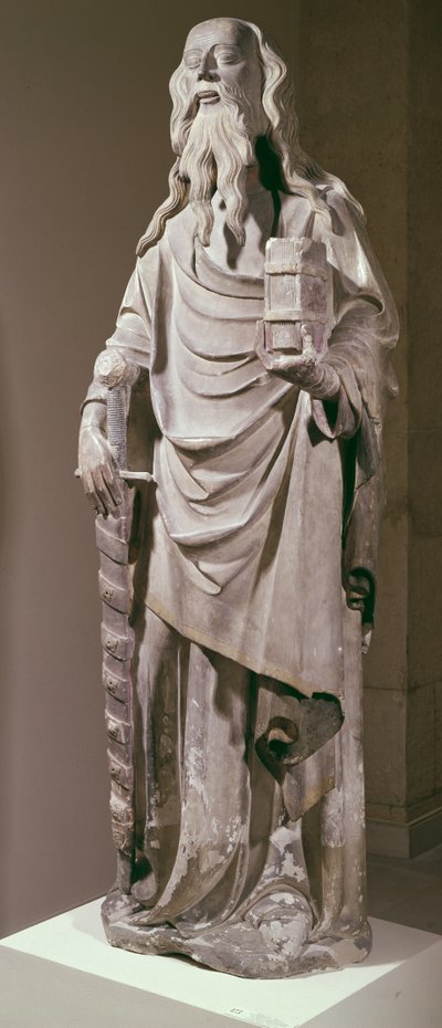 Statue av St. Paul av Spanish School