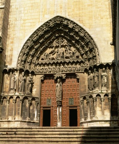 Portada del Sarmental, sørlig tverrarm, ca. 1235 av Spanish School