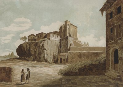 Tarpeian Rock, Roma av Spanish School