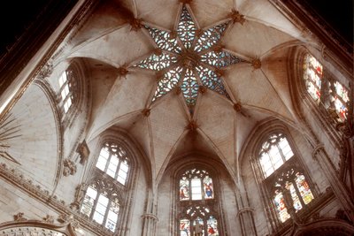 Taket på Capilla del Condestable, slutten av 1400-tallet av Spanish School