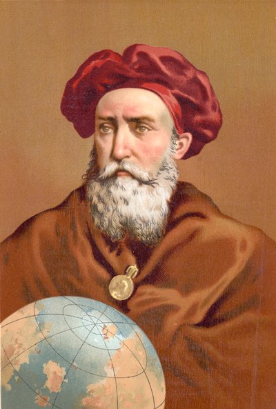 Vasco da Gama av Spanish School
