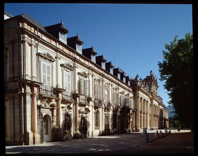 Utsikt over det kongelige slott av Spanish School