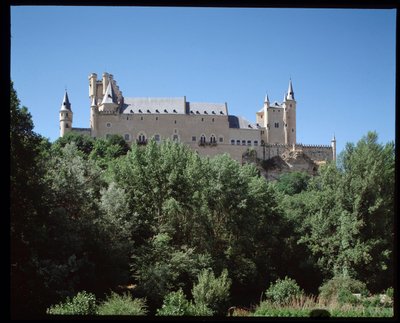 Utsikt over alcazaren av Spanish School