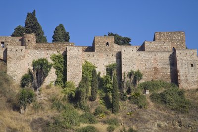 Murene til Alcazaba av Spanish School