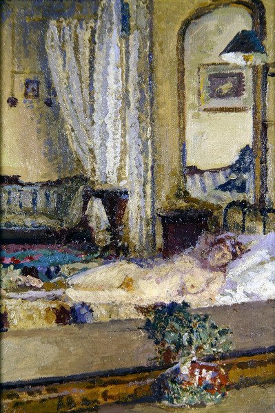 Camden Town Interior (olje på lerret) av Spencer Frederick Gore
