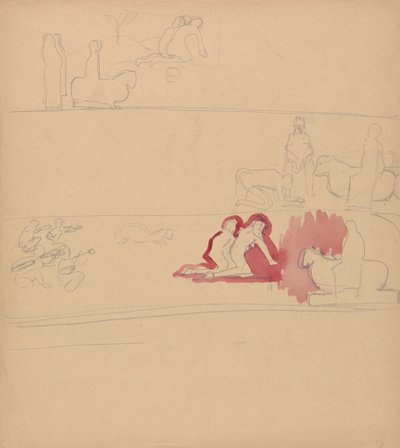Cave of the Golden Calf: Tilbedere og kalv av Spencer Frederick Gore