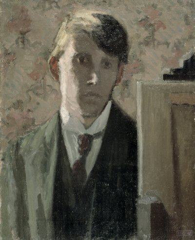 Portrett av kunstneren, 1906 av Spencer Frederick Gore