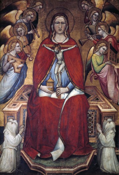Prosessjonsbanner, c1395-1400 av Aretino Luca Spinello or Spinelli