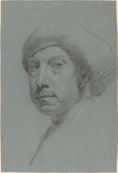 Selvportrett med turban av Sr. Jonathan Richardson