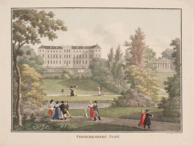 Frederiksberg slott av Søren L. Lange