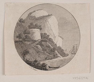 fjellet Moens Klint av Søren L. Lange