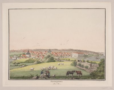 Sønderborg på øya Als av Søren L. Lange