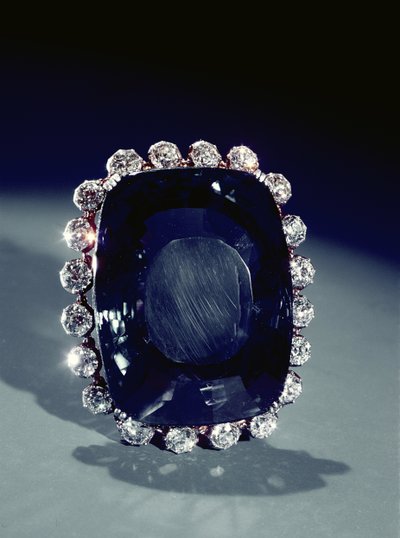 Logan-brosjen (safir og diamant) av Sri Lankan School