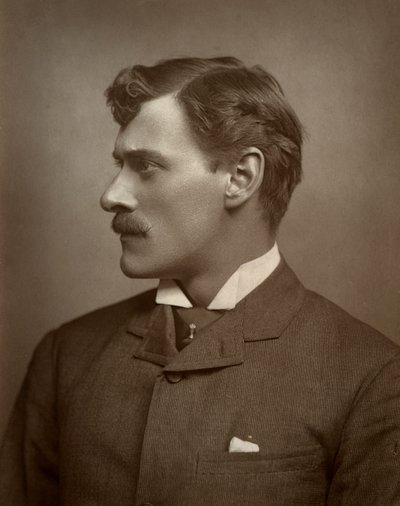 Frederick Leslie , britisk skuespiller, sanger, komiker og dramatiker, 1884 av St James