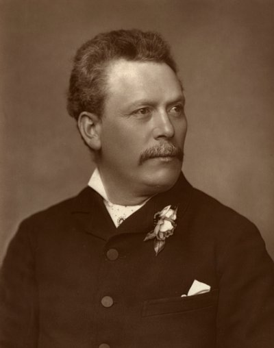 Lionel Brough , britisk skuespiller, 1884 av St James