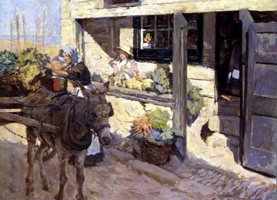 Laster eselvognen av Stanhope Alexander Forbes