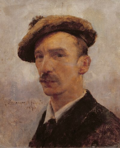 Selvportrett av Stanhope Alexander Forbes