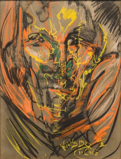 Portrett av Helena Białynicka-Birula av Stanislaw Ignacy Witkiewicz
