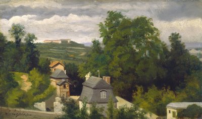 Utsikt i utkanten av Caen, 18721875. av Stanislas Lepine