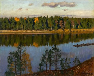 Høst, 1930 av Stanislav Julianovic Zukovskij