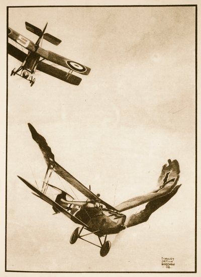 The Last Victory of James McCudden, illustrasjon fra 