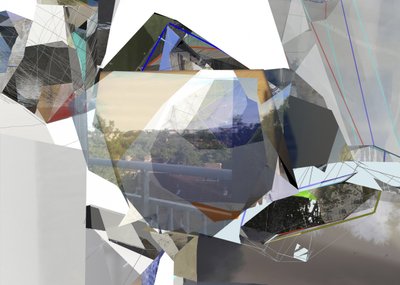 Et fragmentert bybilde av Stefan Fransson