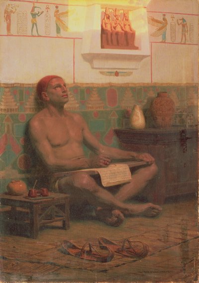 Den kongelige skribent Rah-Hotep av Stefan Vladislavovich Bakalowicz