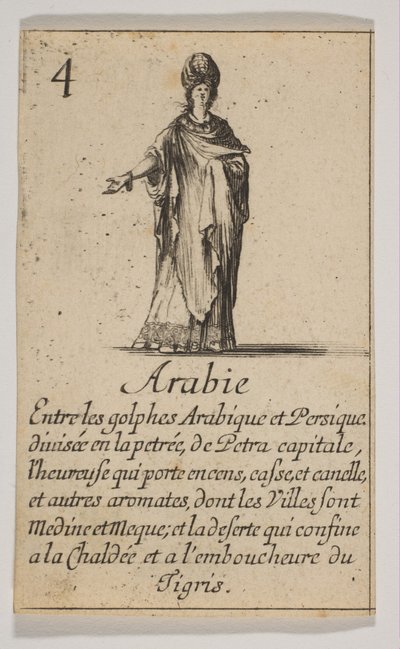 Arabia, 1644. av Stefano della Bella