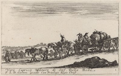 Bagasjetog av Stefano della Bella
