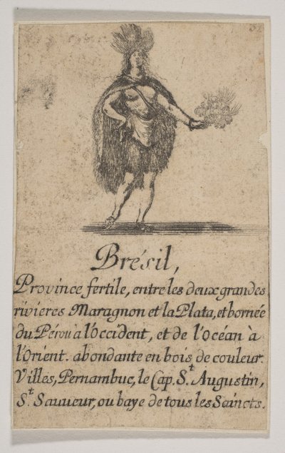 Brasil, 1644. av Stefano della Bella