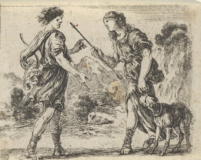 Cephalus og Procris, fra 