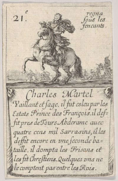 Charles Martel Vaillant et sage..., fra 