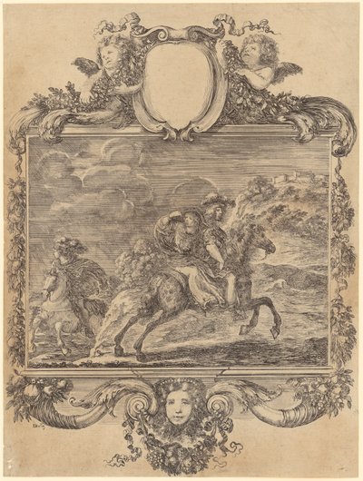 Clovis og Clotilde av Stefano della Bella