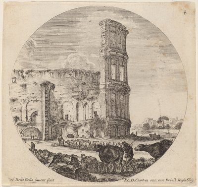 Colosseum av Stefano della Bella