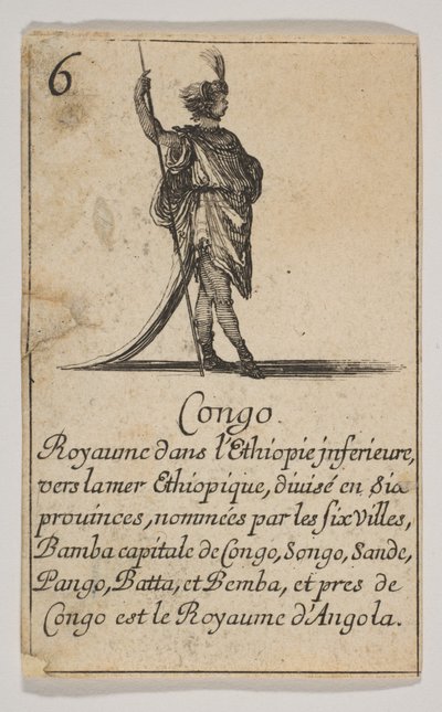 Kongo, 1644. av Stefano della Bella
