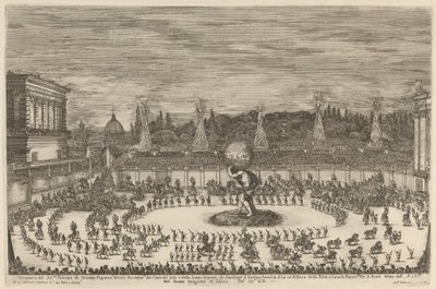 Inngangen til prinsen av Toscana av Stefano della Bella
