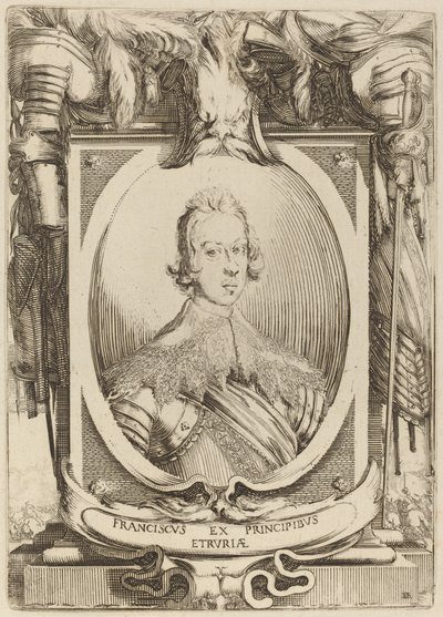 Francesco de Medici, prins av Toscana. av Stefano della Bella