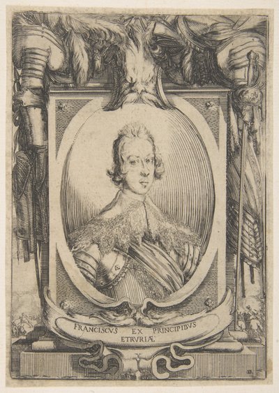 Francesco de Medici, prins av Toscana, ca. 1634. av Stefano della Bella